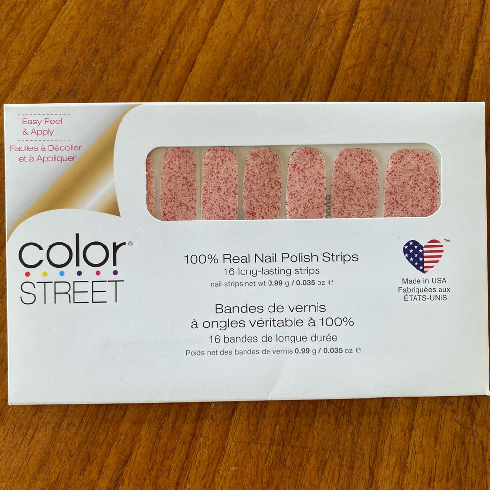 Color Street Press-On Nail Strips “Road to Recovery” NWT